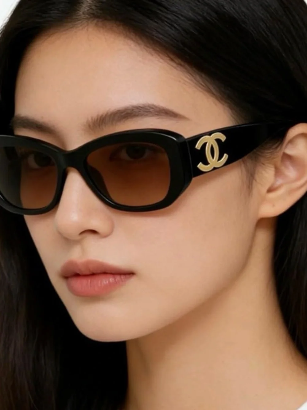 CHANEL Logo Unisex Sunglasses